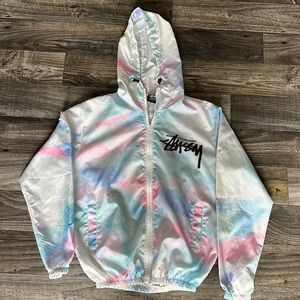 Stussy Tie-Dye Windbreaker Jacket